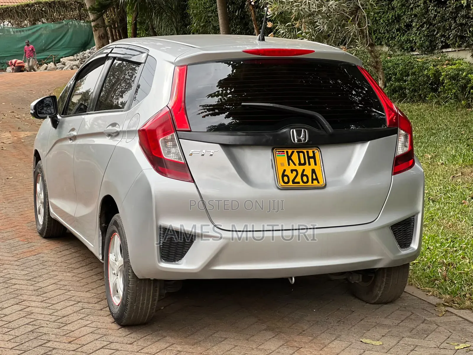 Honda Fit 2014 Silver
