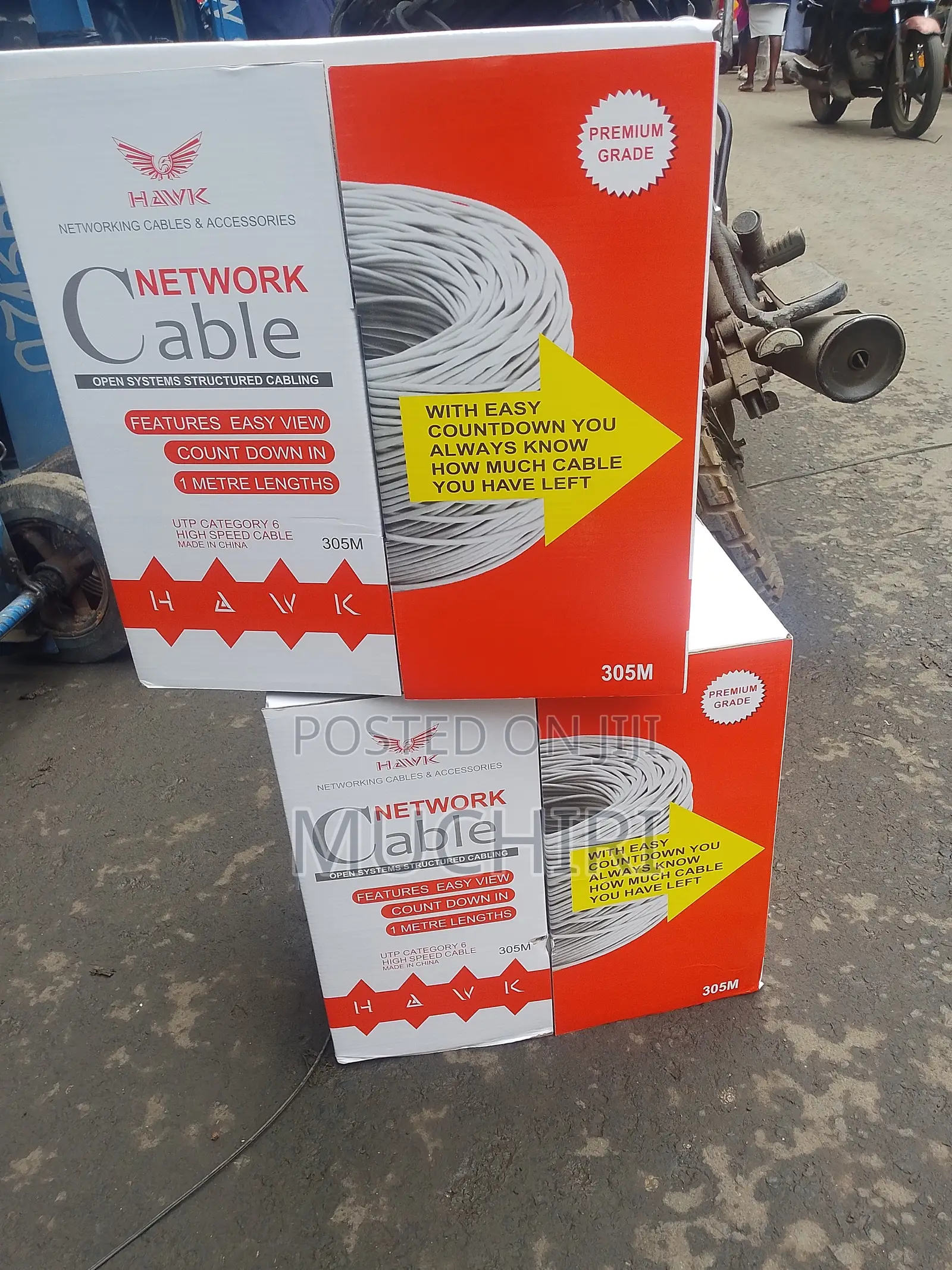 Cat 6 LAN Cable for Indoor Networking