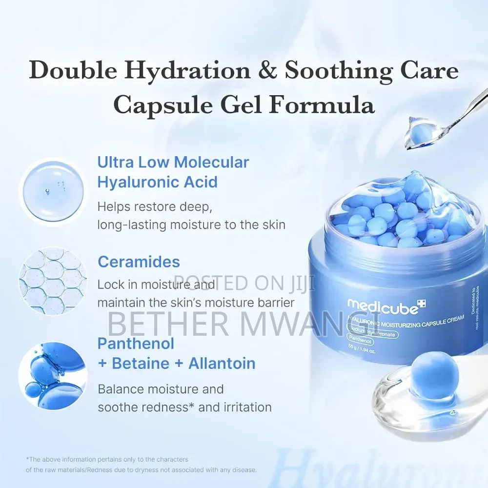 Medicube Capsule Cream With Hyaluronic Acid in Kenya