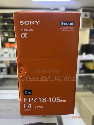 Sony E Pz 18-105mm F/4 G Oss Lens