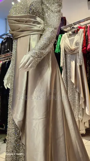 Silver Wedding Dress