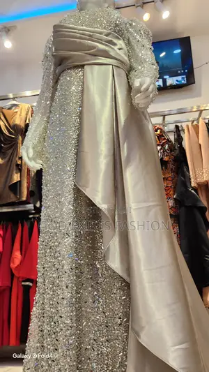 Silver Wedding Dress