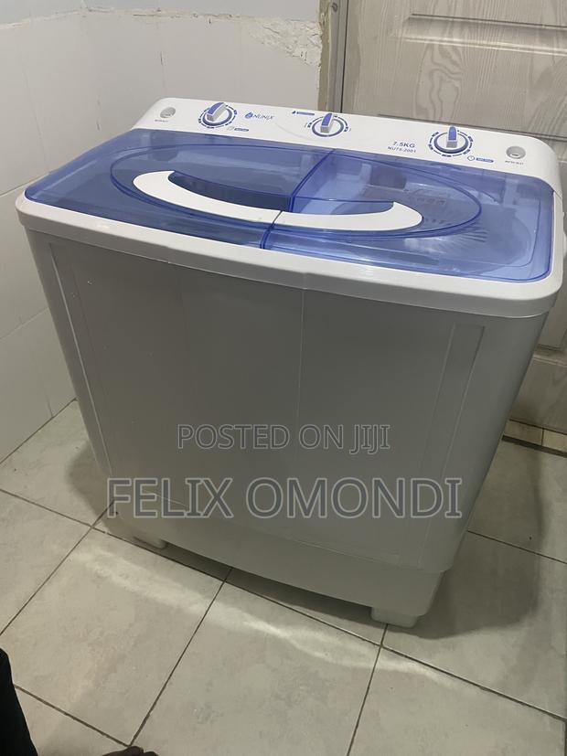 Nunix 7.5kg Semi-Automatic Laundry Machine - thumbnail 7