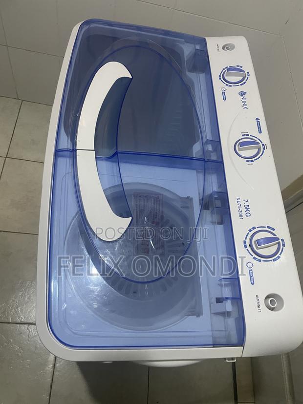 Nunix 7.5kg Semi-Automatic Laundry Machine - main view