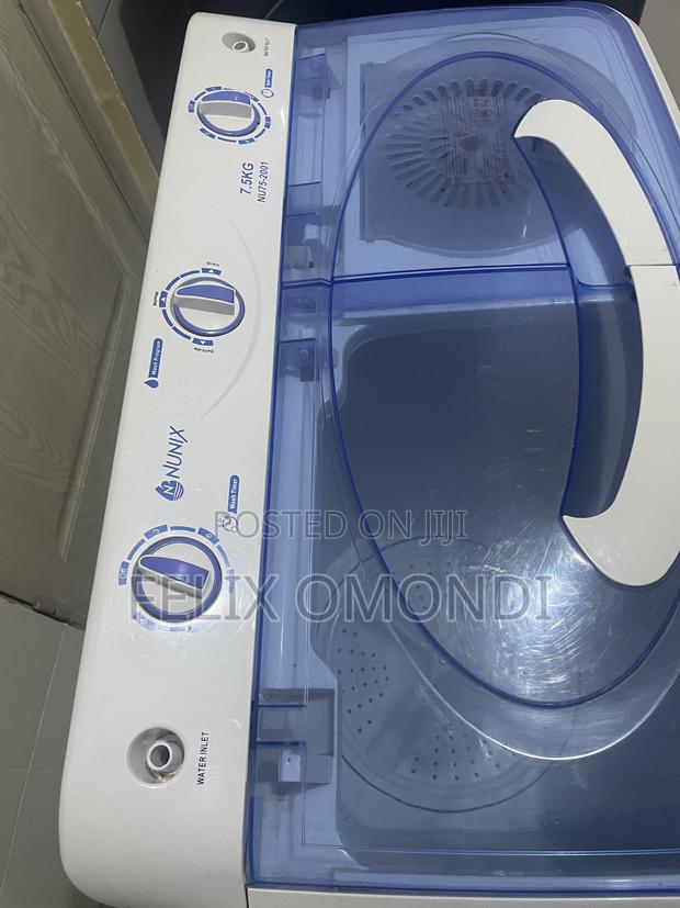 Nunix 7.5kg Semi-Automatic Laundry Machine - thumbnail 5