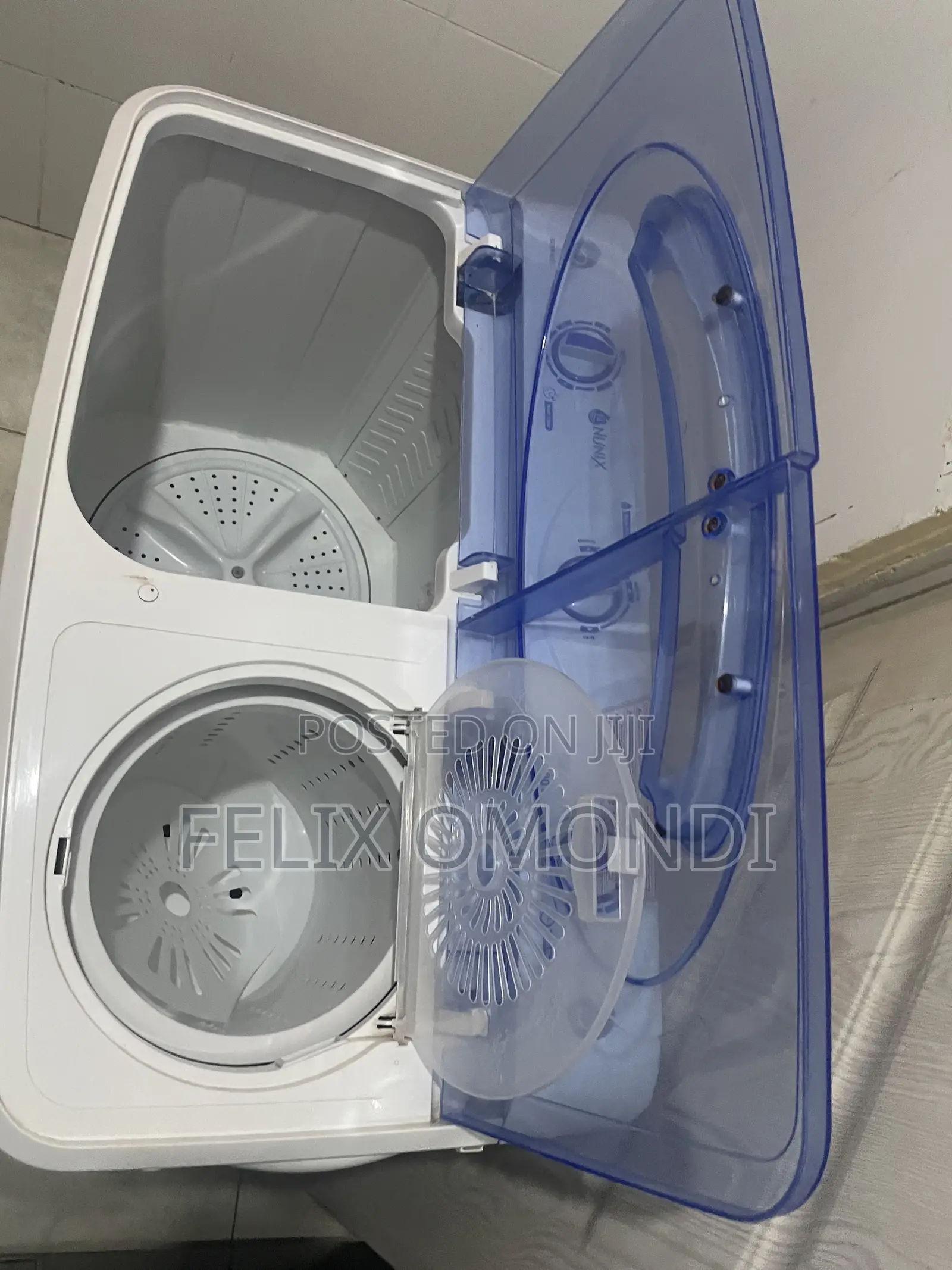 Nunix 7.5kg Semi-Automatic Laundry Machine