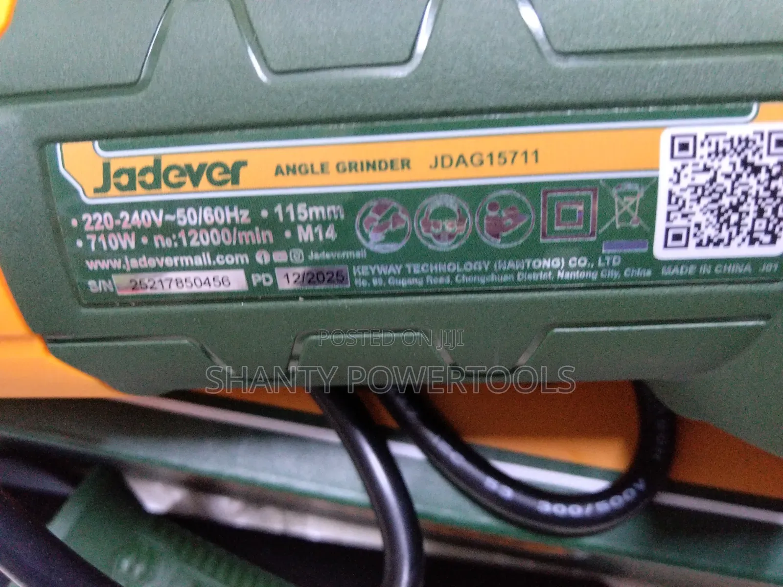 Jadever Grinder 4"