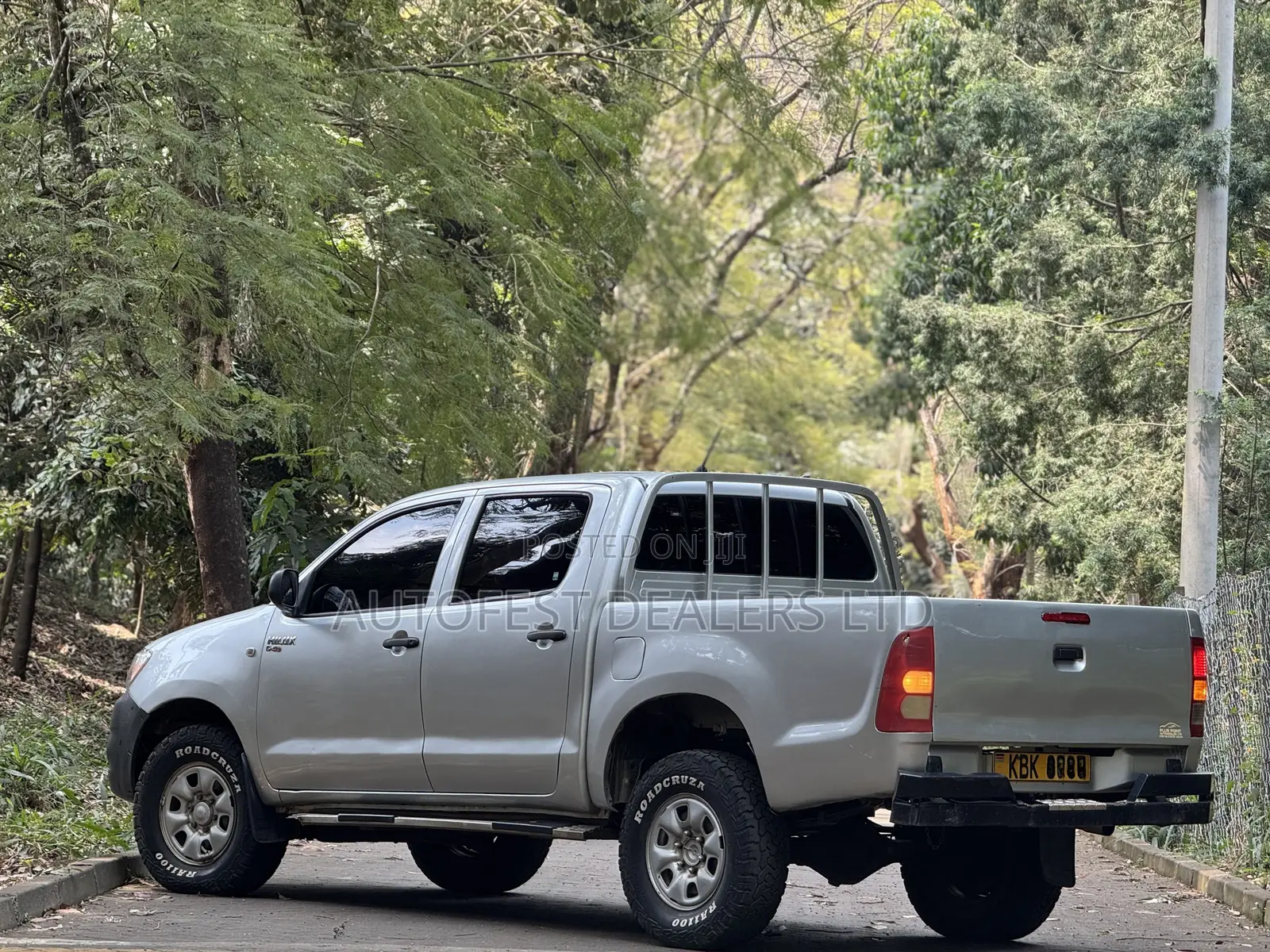 Toyota Hilux 3.0 D-4D Double Cab 4x4 Raider 2006 Silver