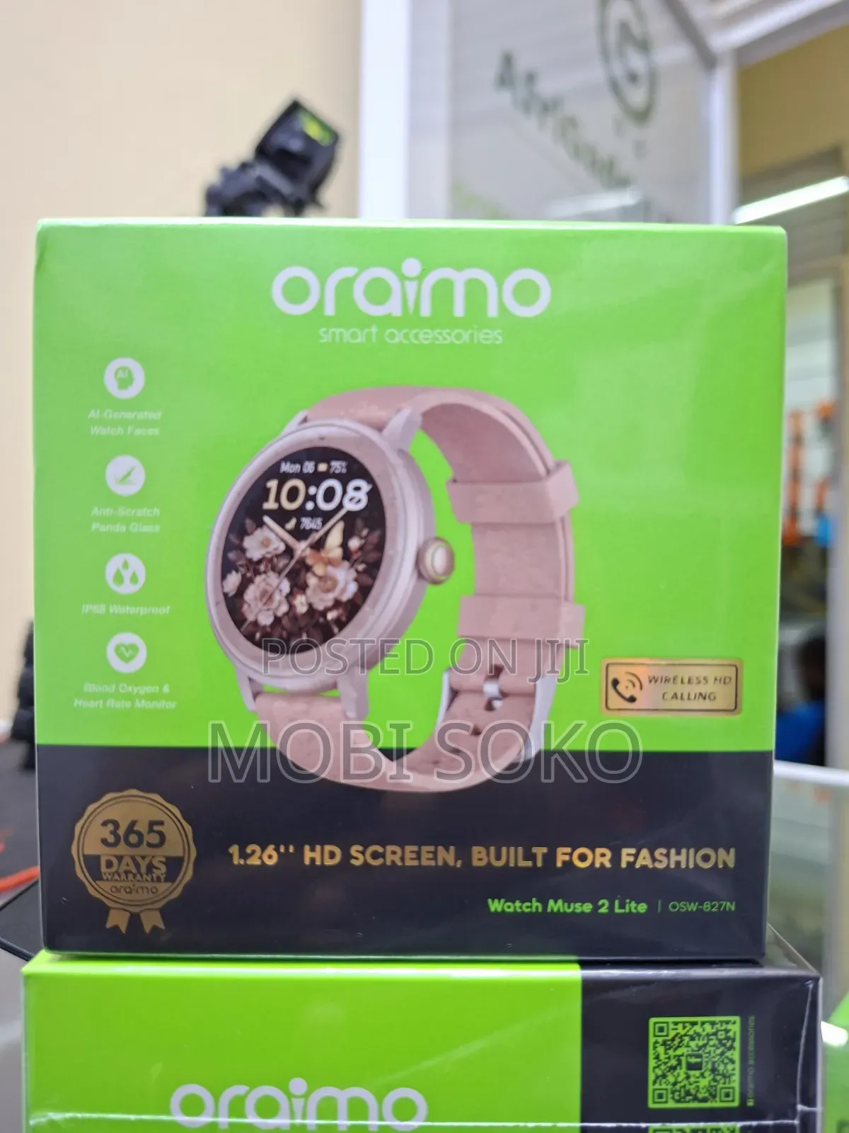 Oraimo Watch Muse 2 Lite 1.26'' IP68 Chic Versatile Smart Watch