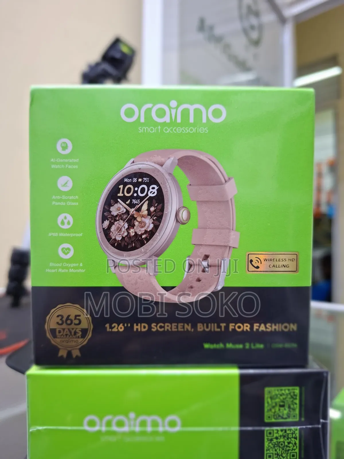 Oraimo Watch Muse 2 Lite 1.26'' IP68 Chic Versatile Smart Watch
