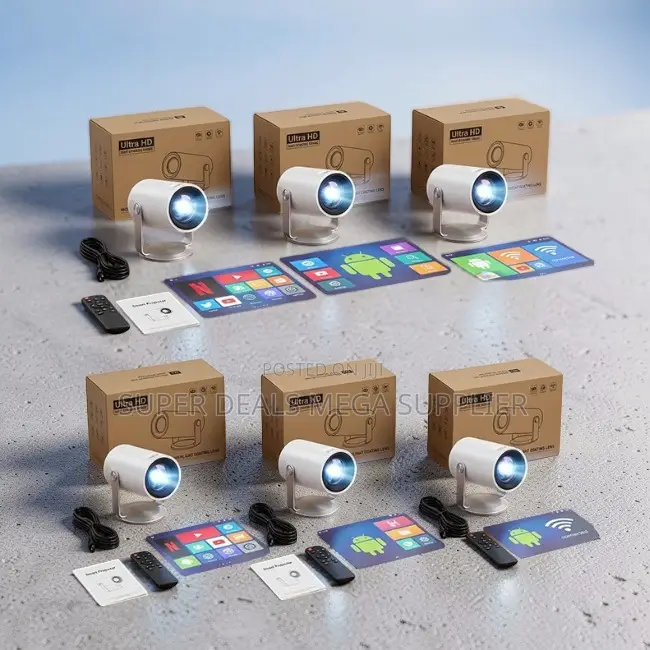 Factory Prices Entertainment HY300 WIFI Android Projectors