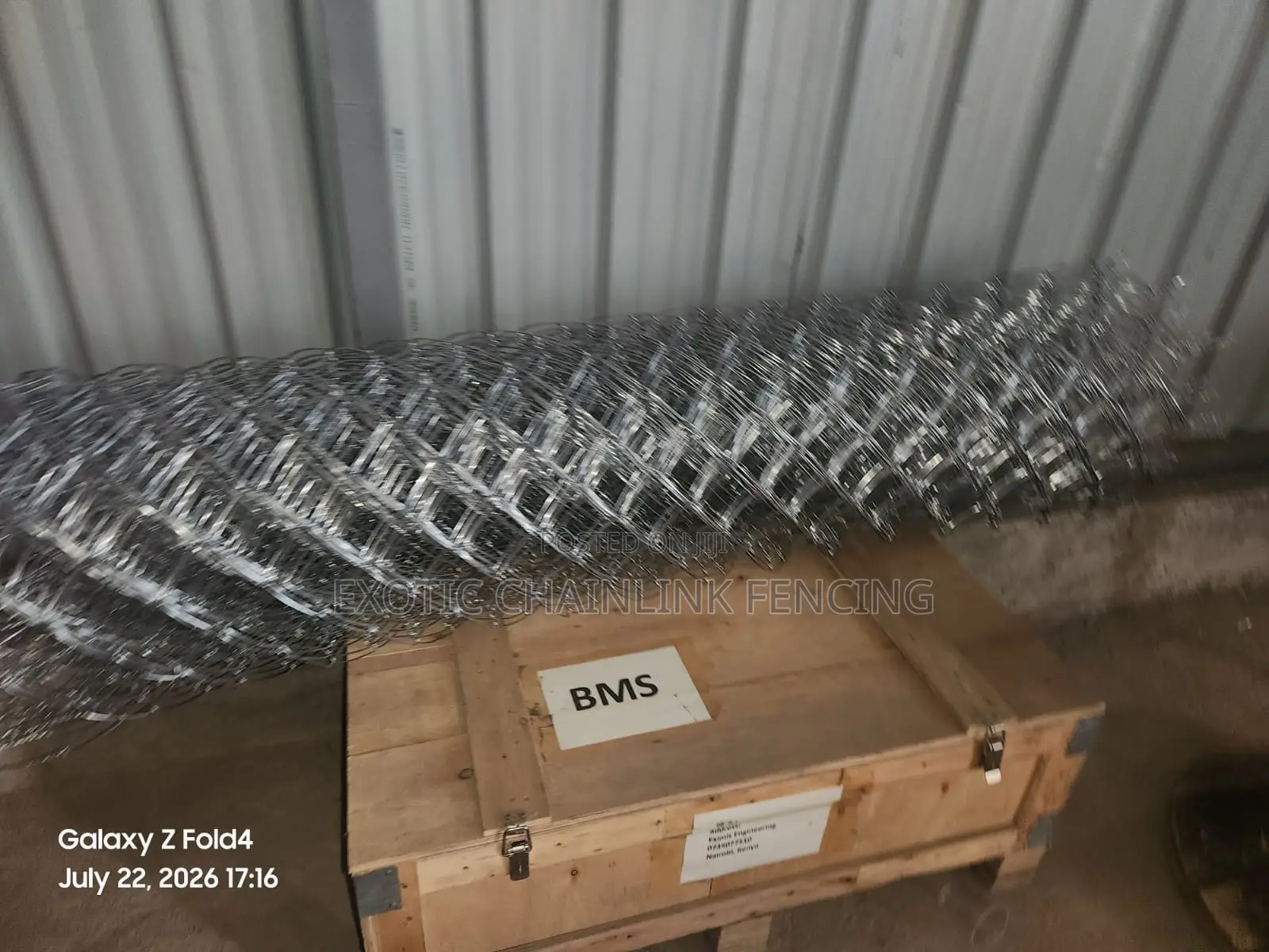 4ft Long 80x80ft Chainlink Gauge 14