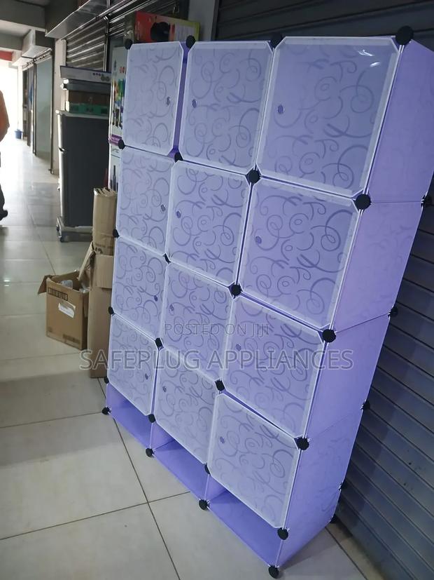 Plastic Wardrobe 3 Column