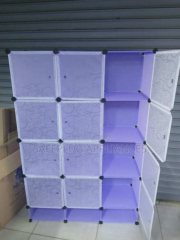 Plastic Wardrobe 3 Column - thumbnail 2