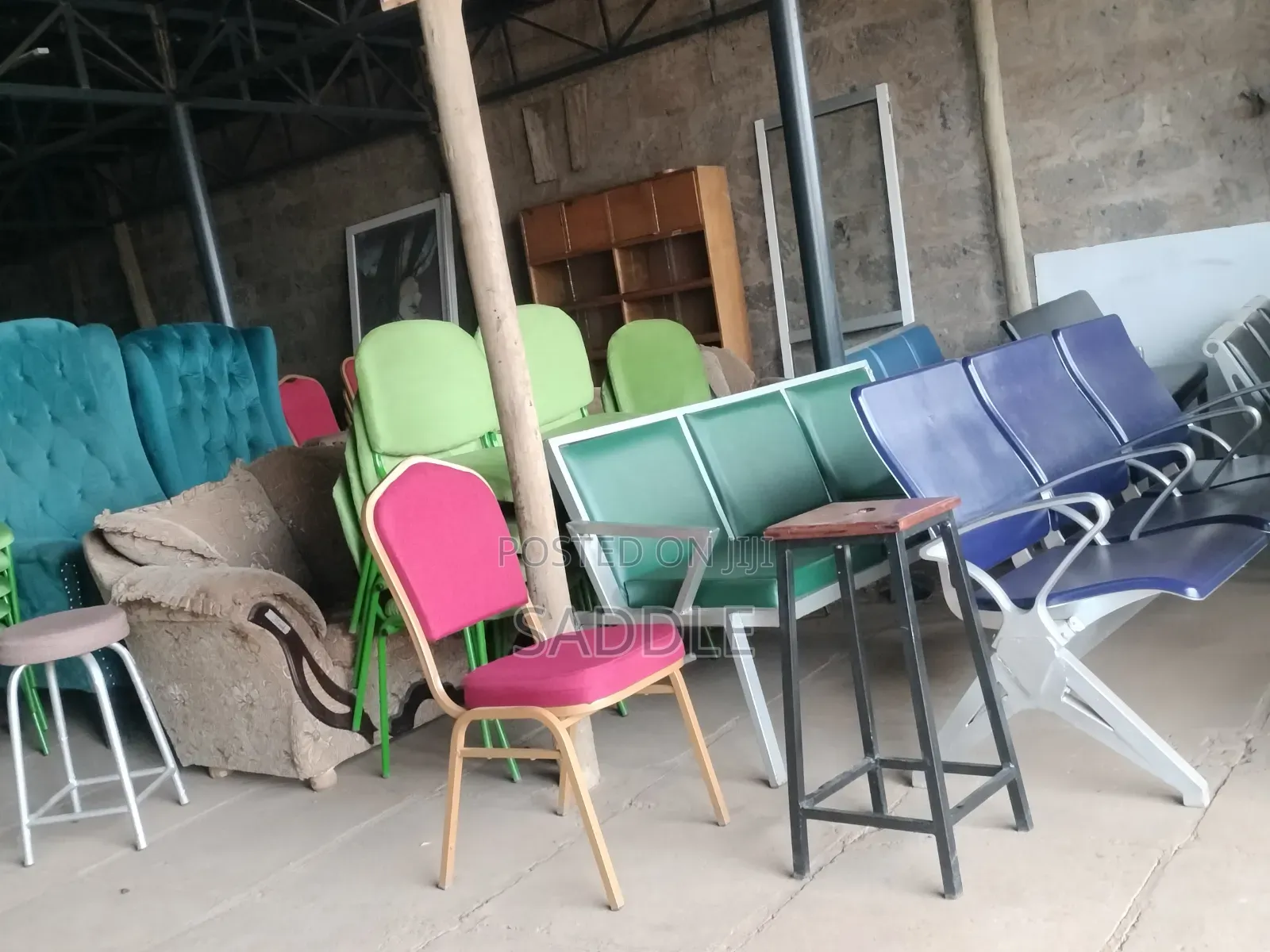 Catalina Black and Arm Chairs