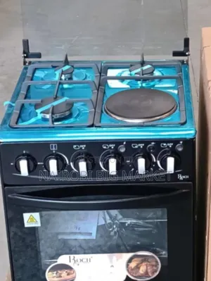 Roch Black 50*55 Standing Cooker 3+1