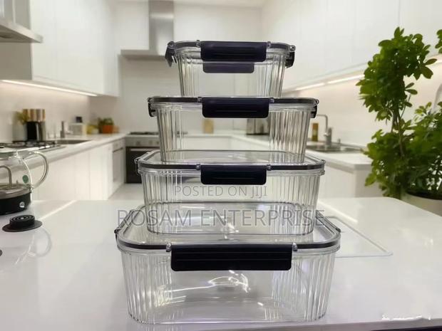4pcs Fridge Containers Organizers*