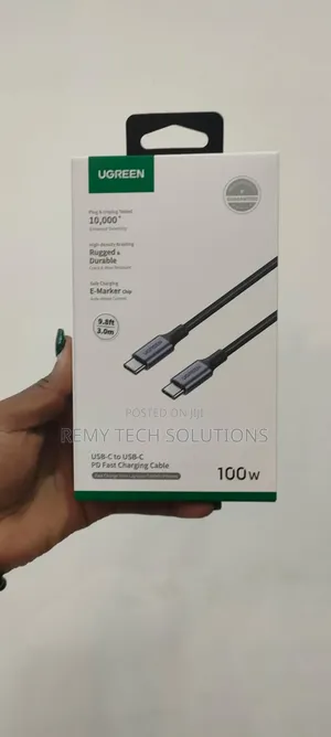 Ugreen USB-C to USB-C Pd Fast Charging Cable 100w