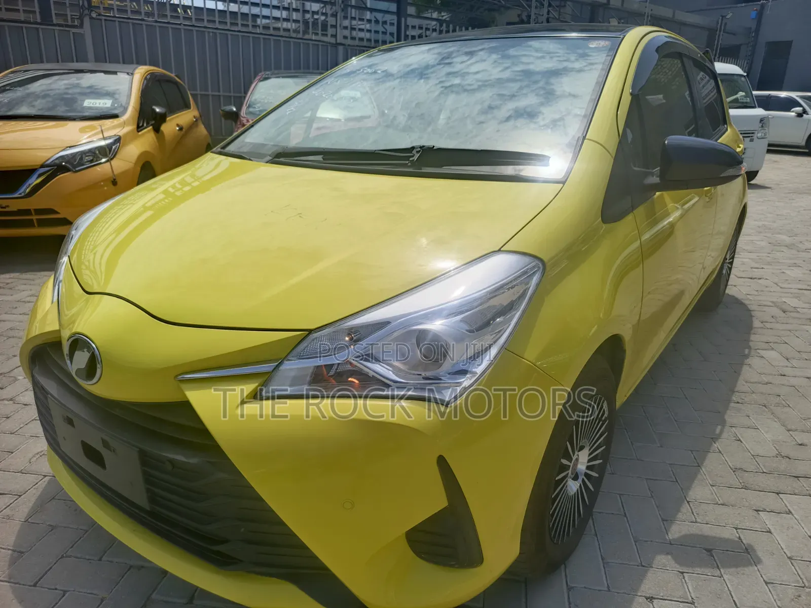 Toyota Vitz 2020 Yellow