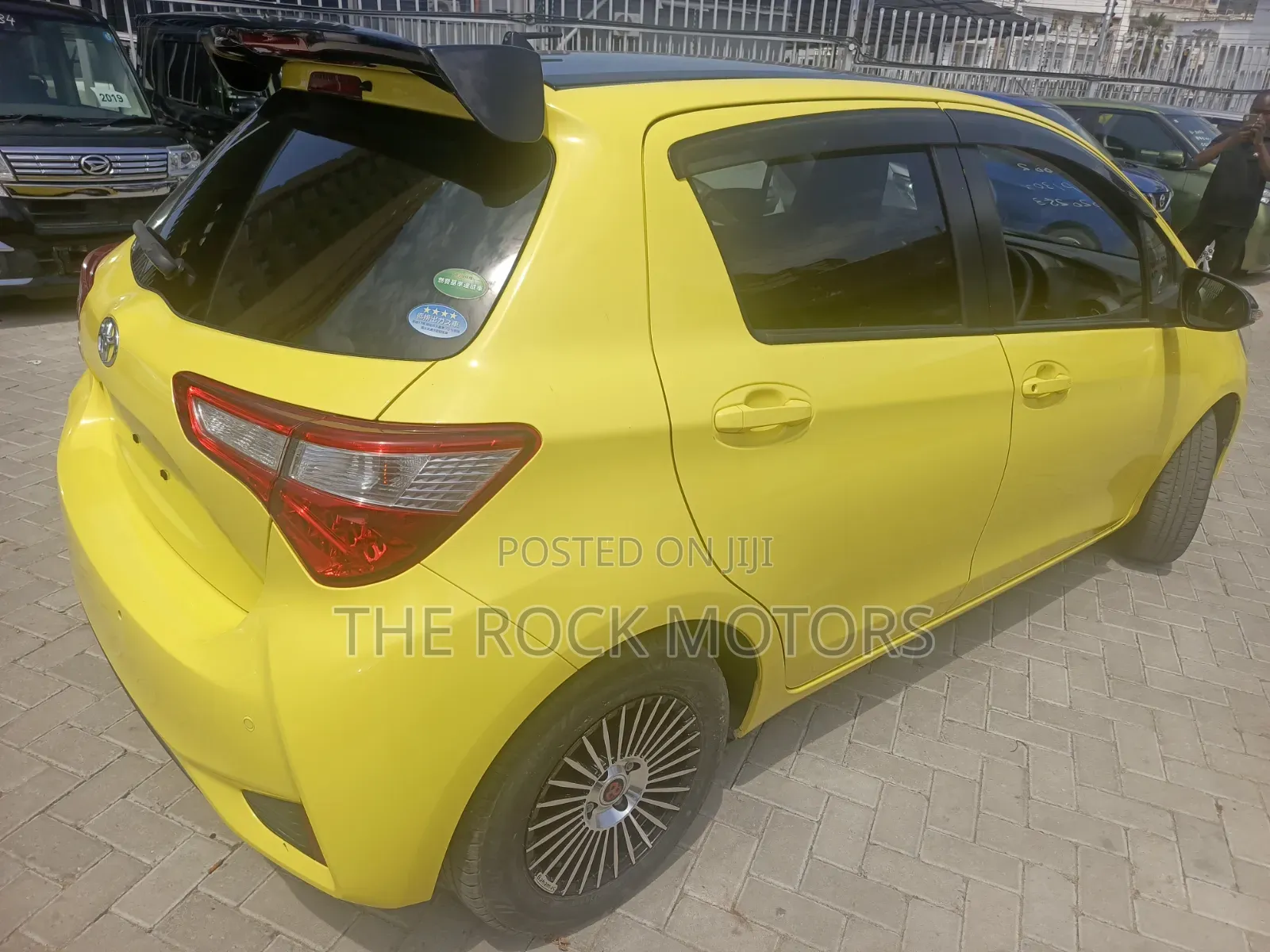 Toyota Vitz 2020 Yellow