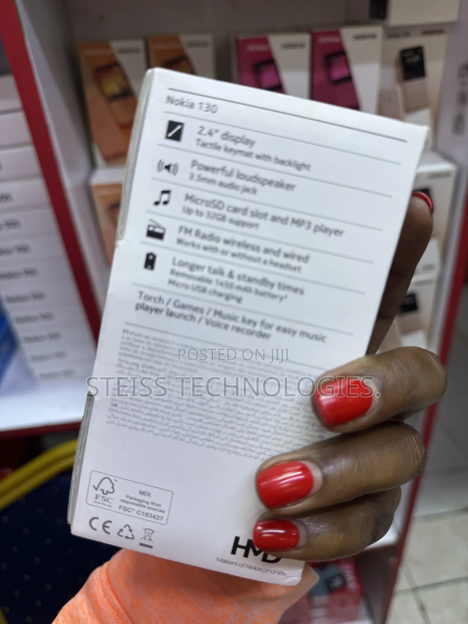 New Nokia 130 Black