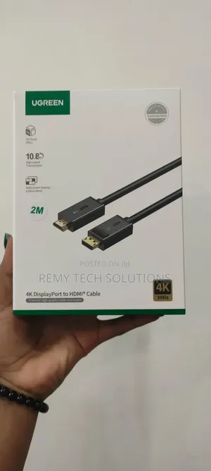 UGREEN Display Male to HDMI Male Cable 1m-Dp101