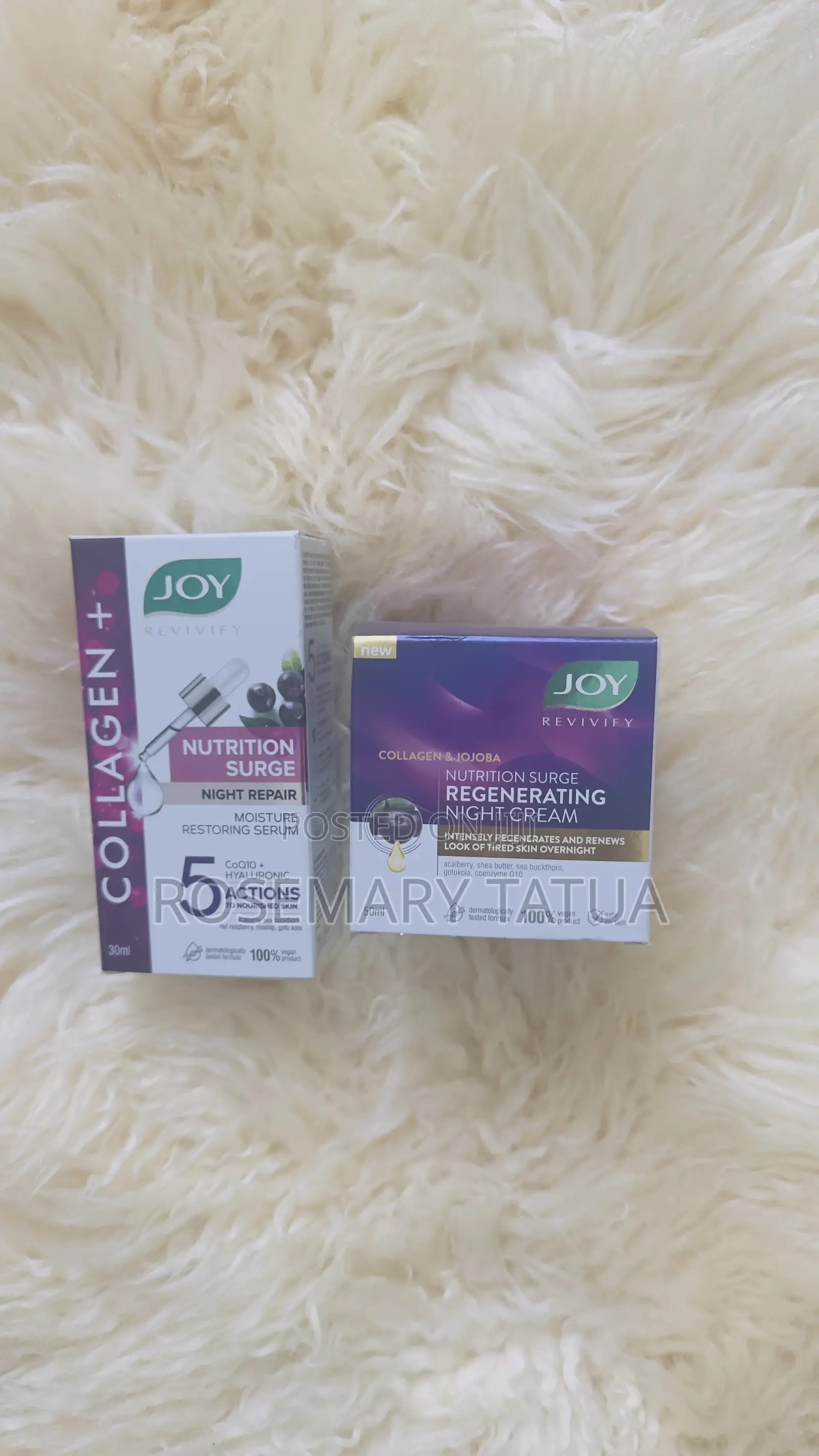 Joy Revivify Cream Serum – Radiance Skin Renewal Duo