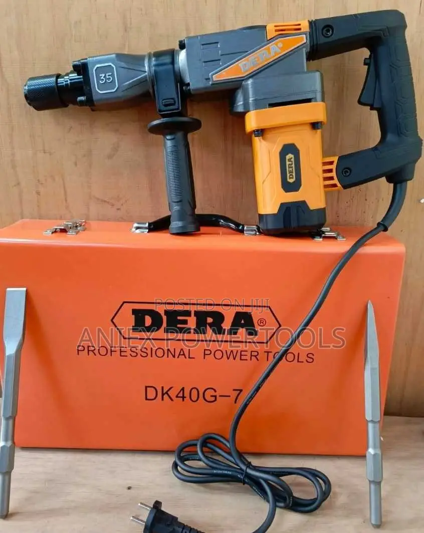 DERA DK40G-7 Professional Demolition Hammer Kit