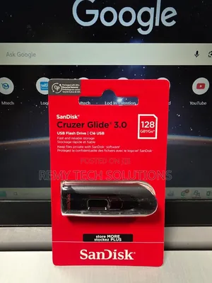 anDisk Cruzer Glide 3.0 USB Flash Drive 128GB