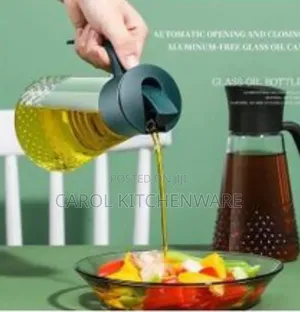 630 Ml Automatic Flip Glass Oil Dispenser/ Oil Dispenser