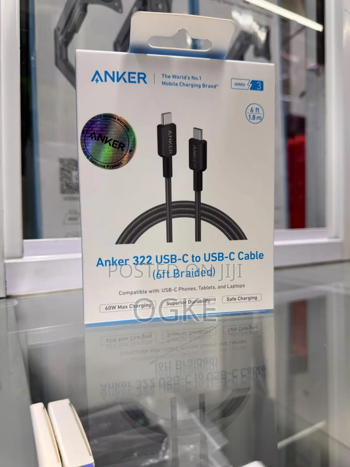 Anker 322 USB-C to USB-C Cable