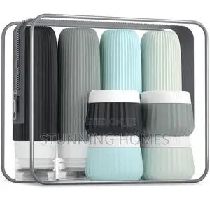 8pcs Silicon Travel Bottles