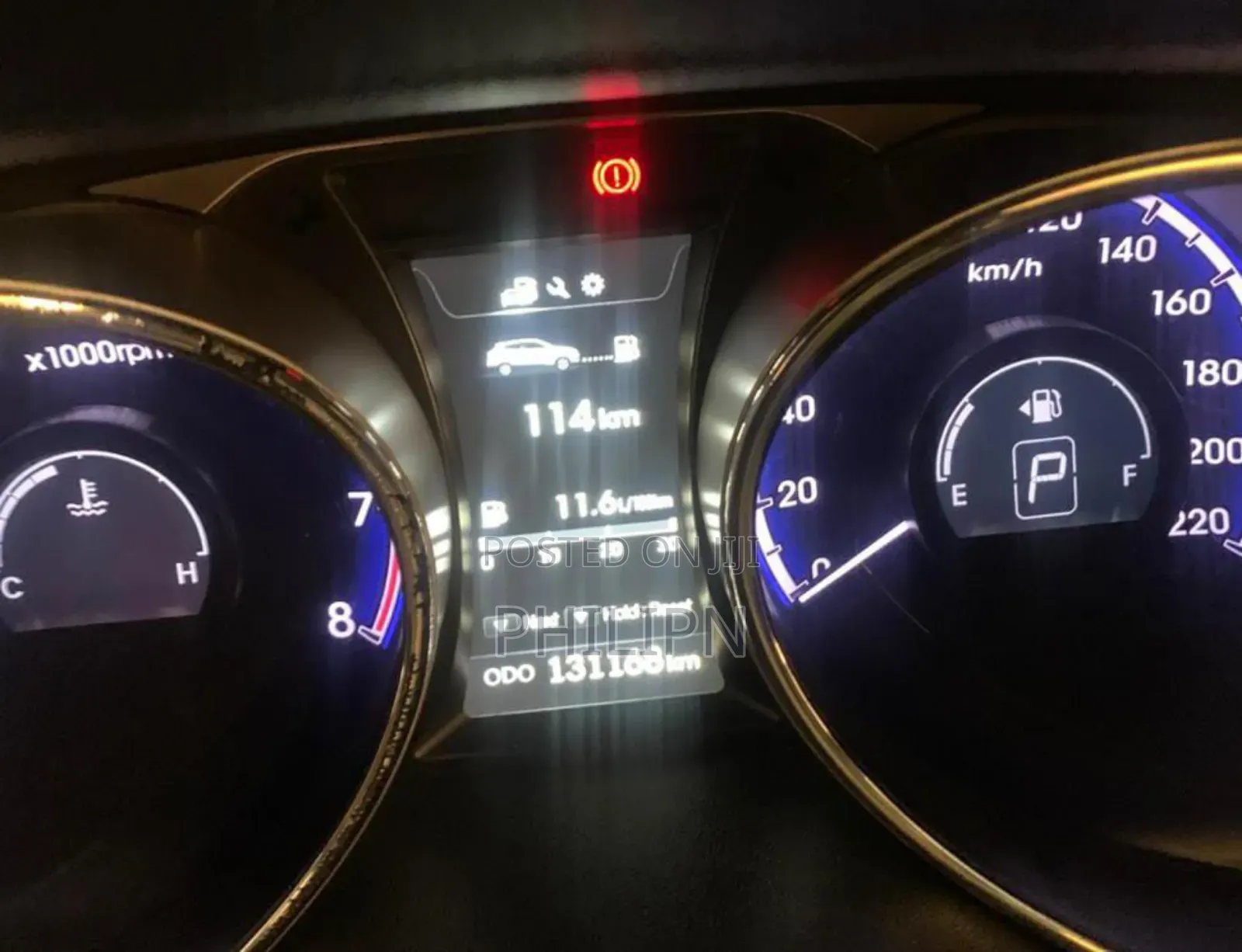 Hyundai Tucson 2015 Blue