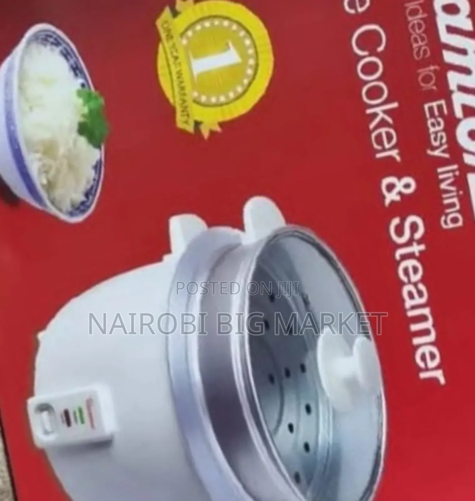 Ramtons Rice Cooker and Steamer