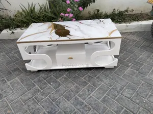 Coffee Table Marble Top New
