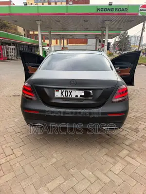 Mercedes-Benz E200 2018 Black