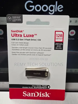 SanDisk Ultra Luxe 128GB Flash Drive