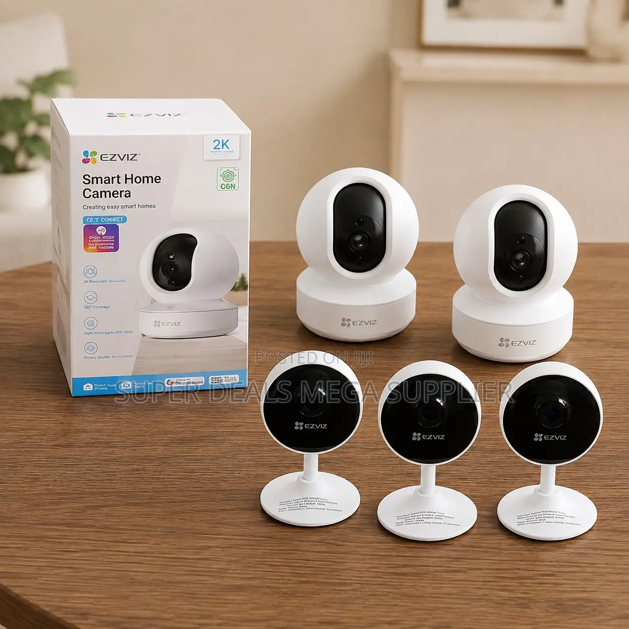 Affordable Prices Easy Setup Ezviz TY1 Pro C1c-B Smart Wifi Cameras