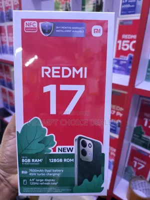 New Xiaomi Redmi 17 128 GB Red
