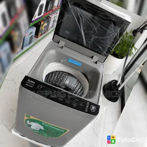 Syinix 8KG Automatic Washing Machine – Top Loading Laundry Washer