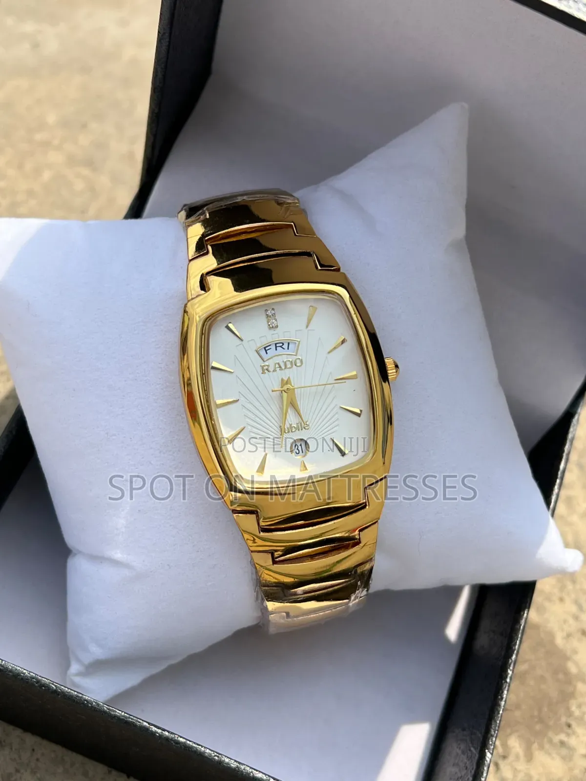 Rado Stainless Steel Watch. Day Date Display. Delivery Available! 