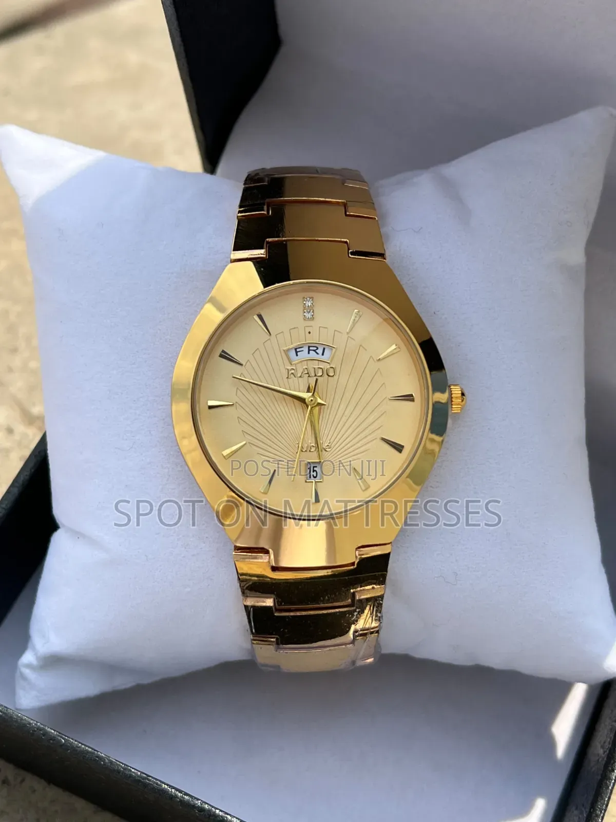Rado Stainless Steel Watch. Day Date Display. Delivery Available! 