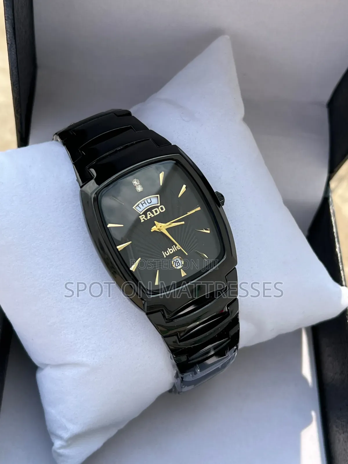 Rado Stainless Steel Watch. Day Date Display. Delivery Available! 