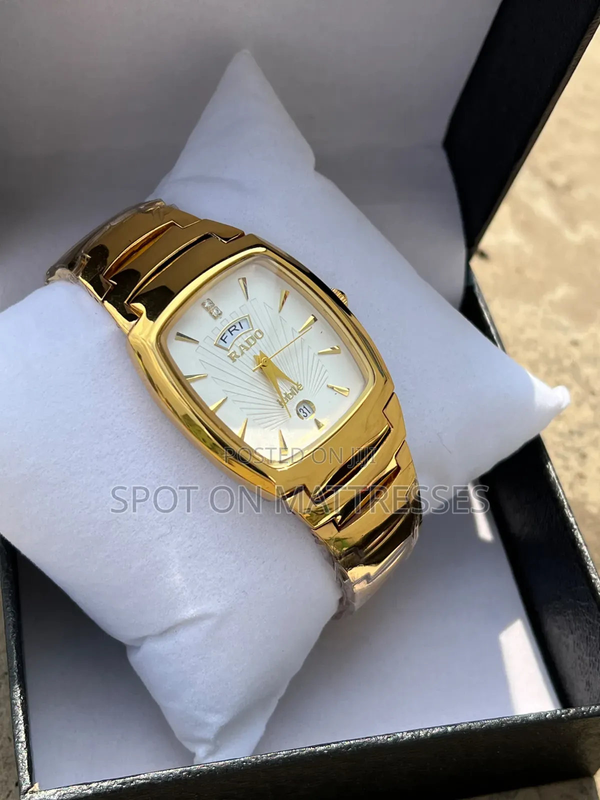 Rado Stainless Steel Watch. Day Date Display. Delivery Available! 