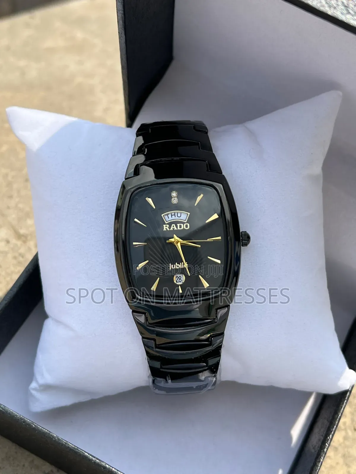 Rado Stainless Steel Watch. Day Date Display. Delivery Available! 