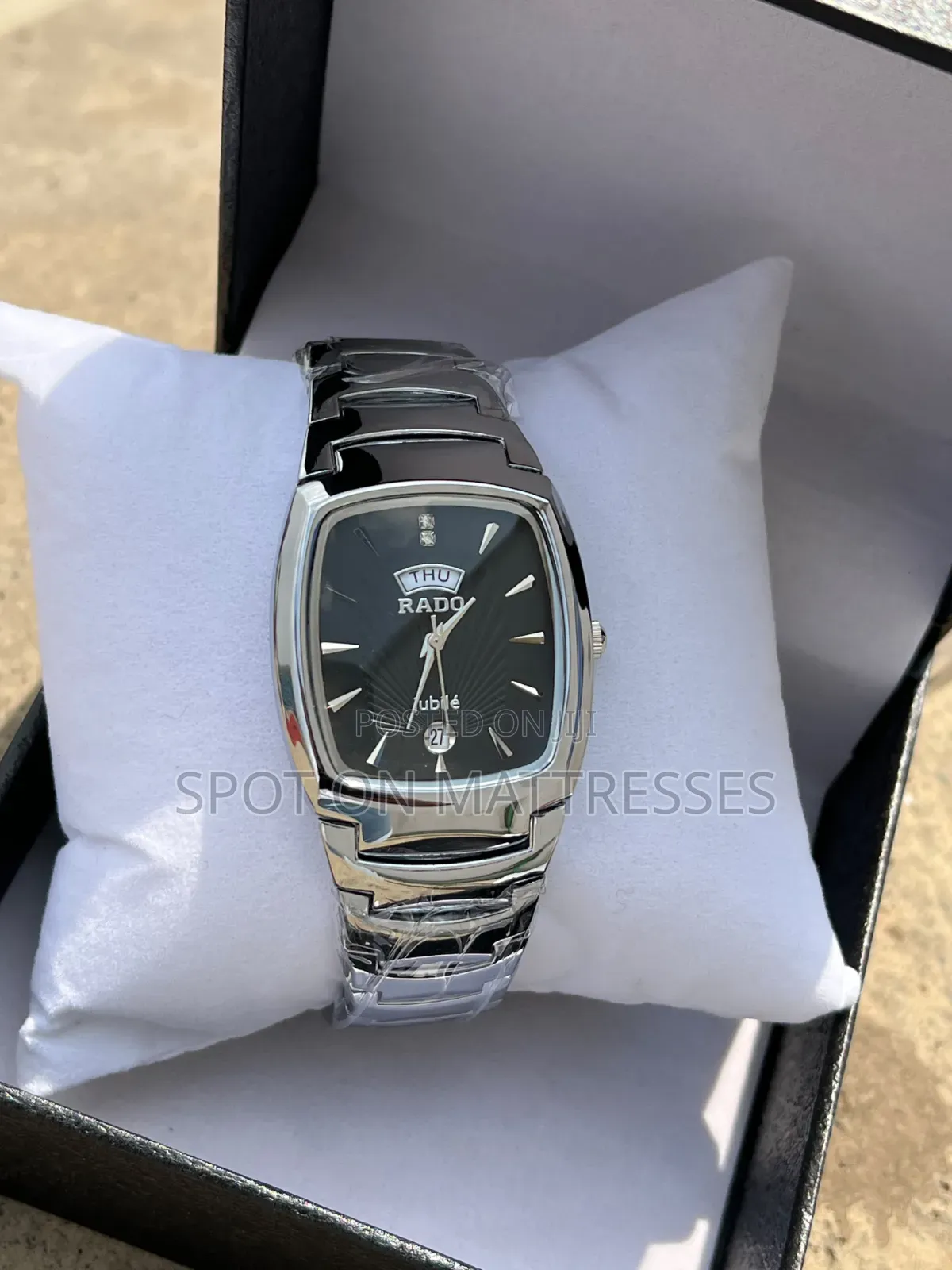 Rado Stainless Steel Watch. Day Date Display. Delivery Available! 