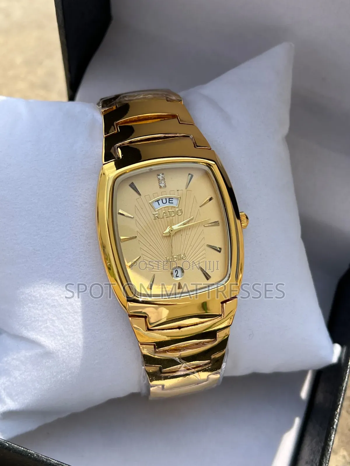 Rado Stainless Steel Watch. Day Date Display. Delivery Available! 