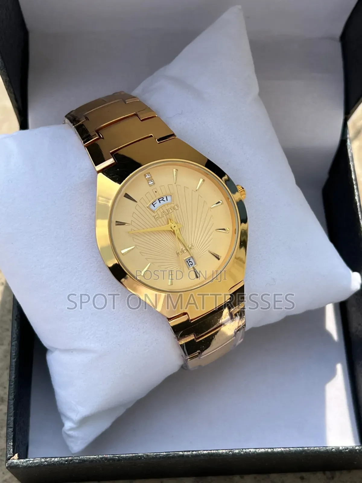 Rado Stainless Steel Watch. Day Date Display. Delivery Available! 