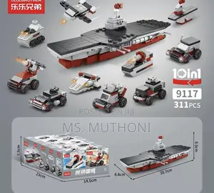 * the Lele Brother 9117 10-in-1 Aircraft Carrier Lego (311 PCs )