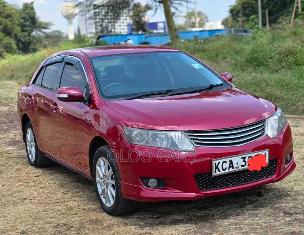 Toyota Allion 2009 Red